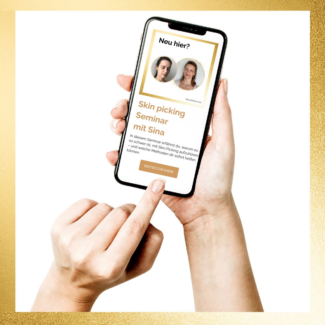 Skin picking Seminar inklusive Klopfübung zum mitmachen 100 Minuten