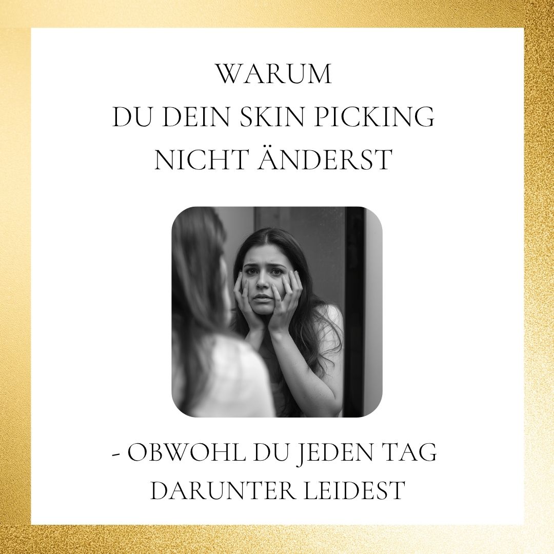 warum du dein Skin picking nicht änderst obwohl du jeden Tag darunter leidest